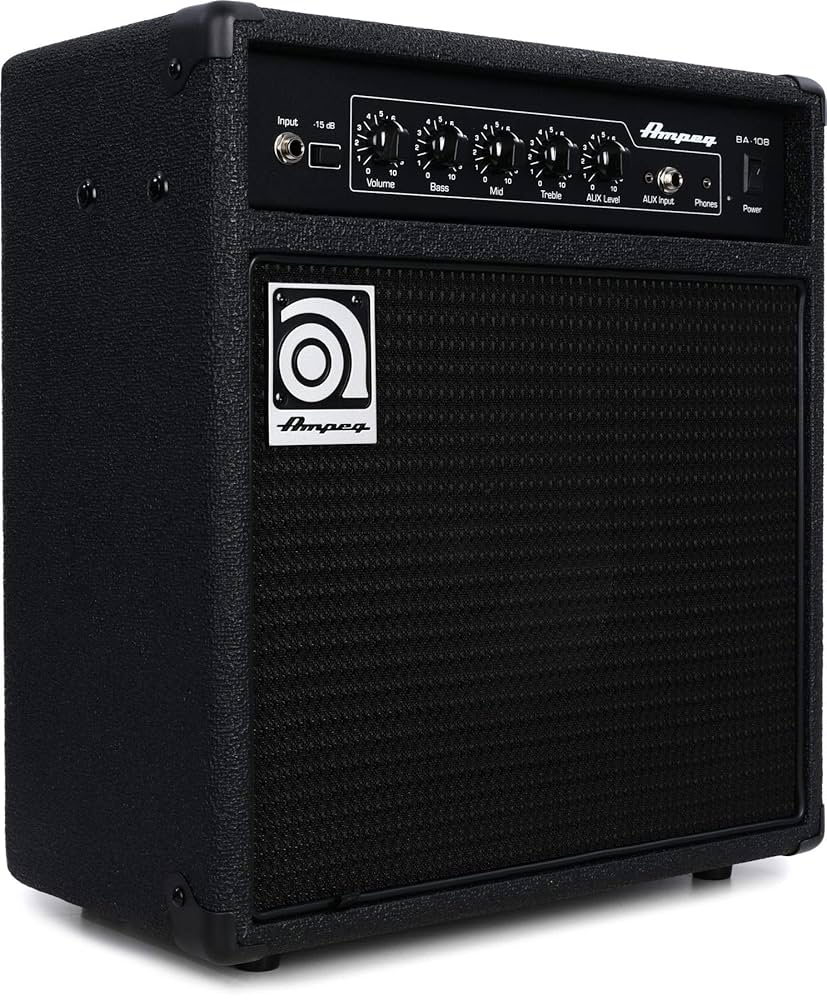Amazon.com: Ampeg BA-108v2 20-watt Bass Combo Amplifier